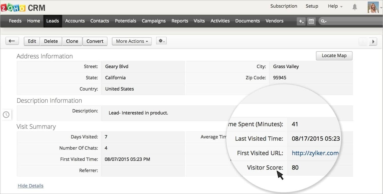 Zoho-Lead-Scoring